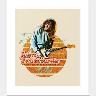 John Frusciante \\ Retro music Posters and Art